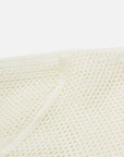 EP YAYING Long Cotton-Linen Knitted Coat