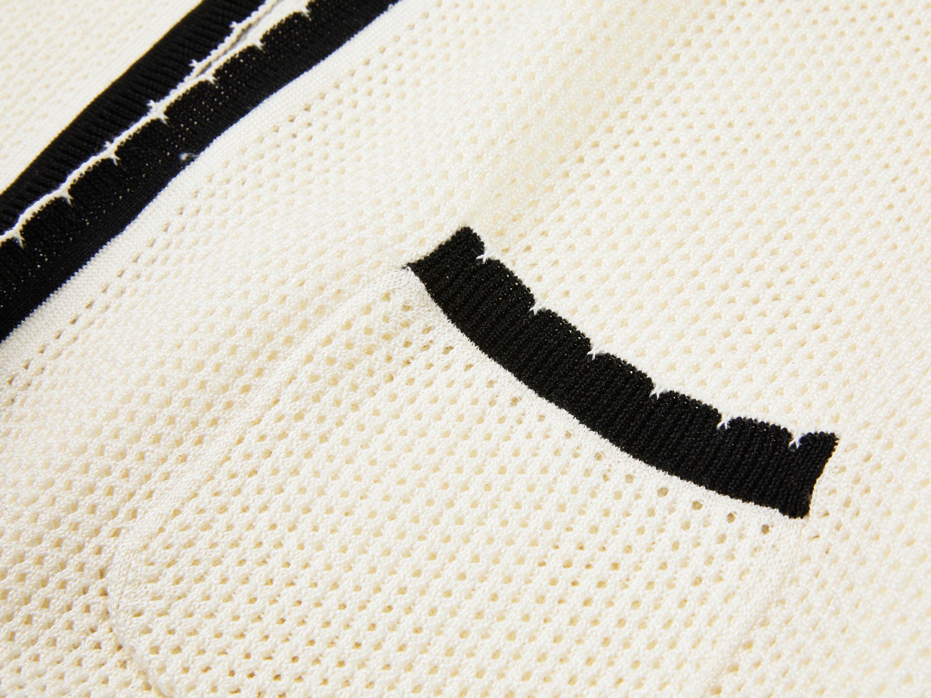 EP YAYING Long Cotton-Linen Knitted Coat