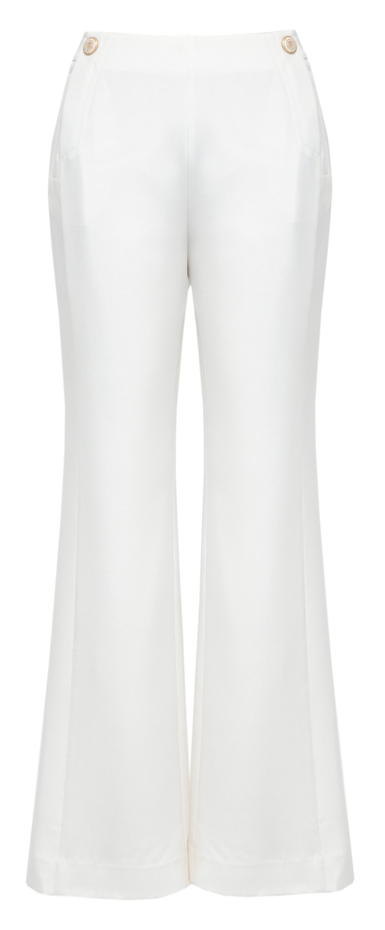 YAYING White Straight Pants