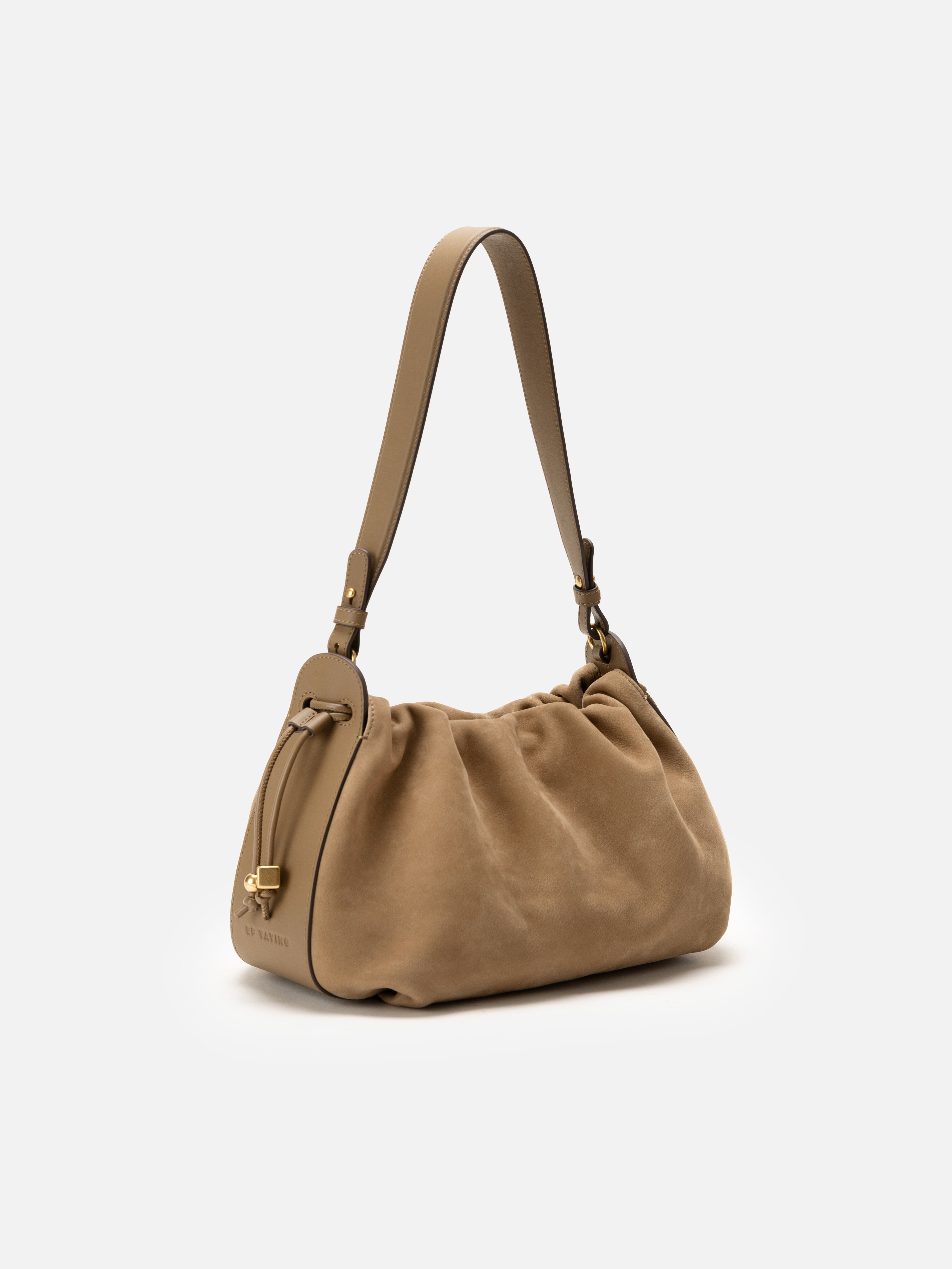 EP YAYING Matte Cowhide Bucket Bag (Large) EALALB609A