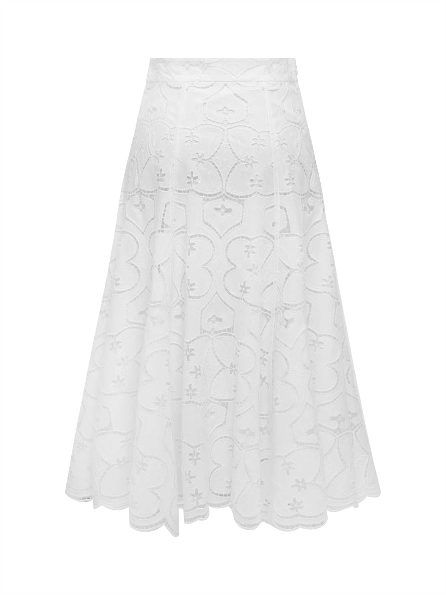 EP YAYING Vintage Lace Umbrella Skirt
