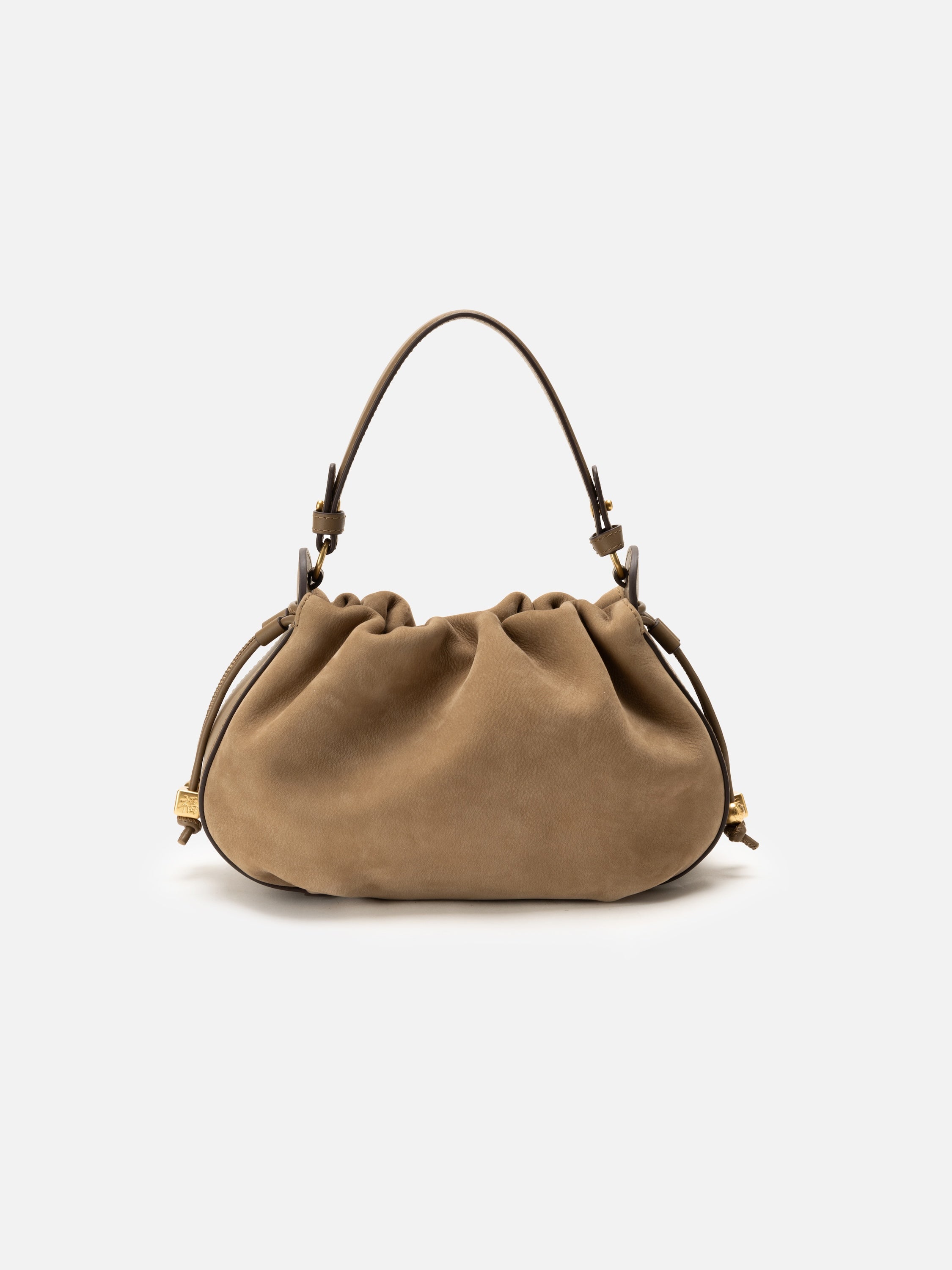 EP YAYING Matte Cowhide Bucket Bag (Small)