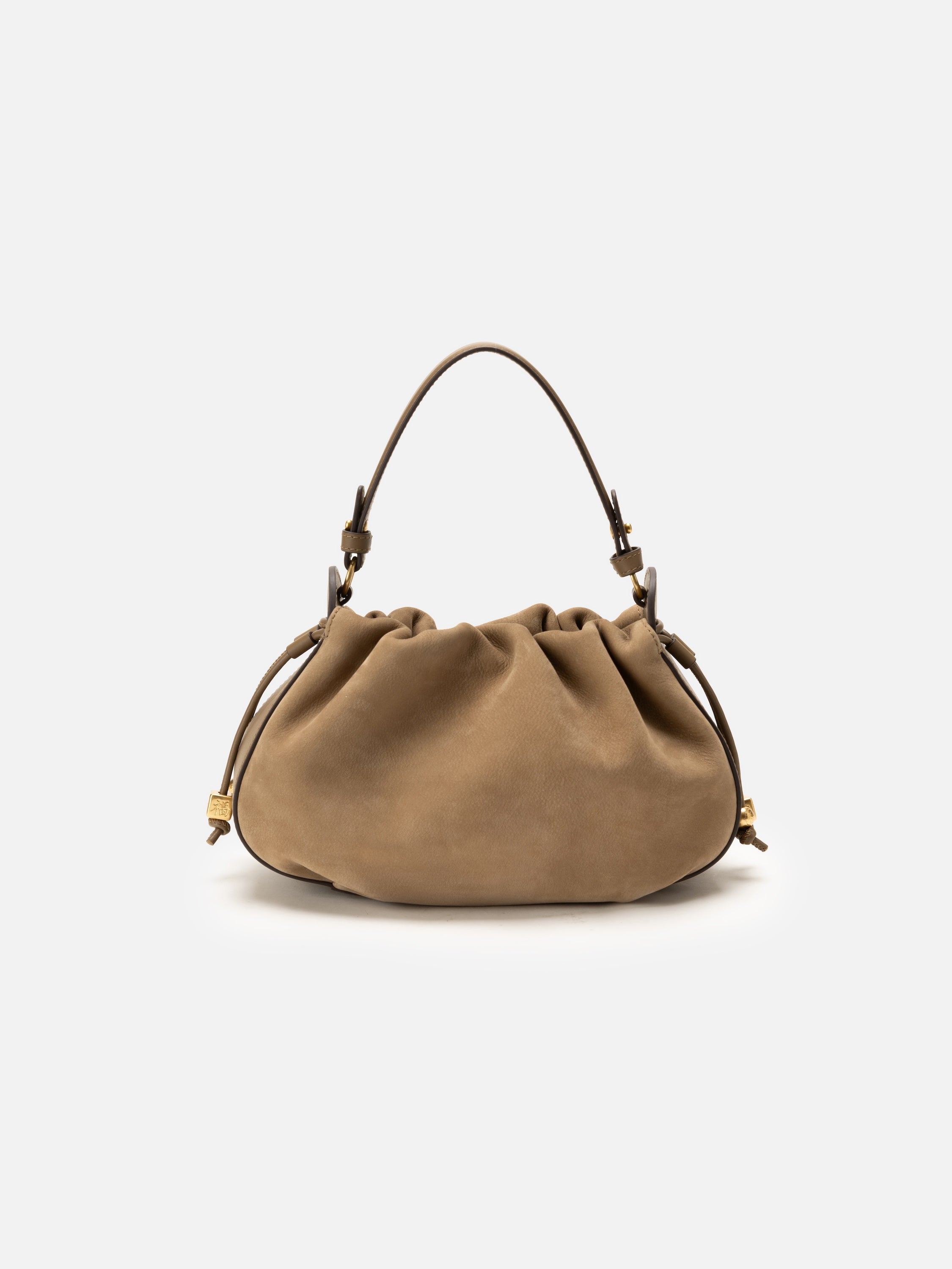 EP YAYING Matte Cowhide Bucket Bag (Small)