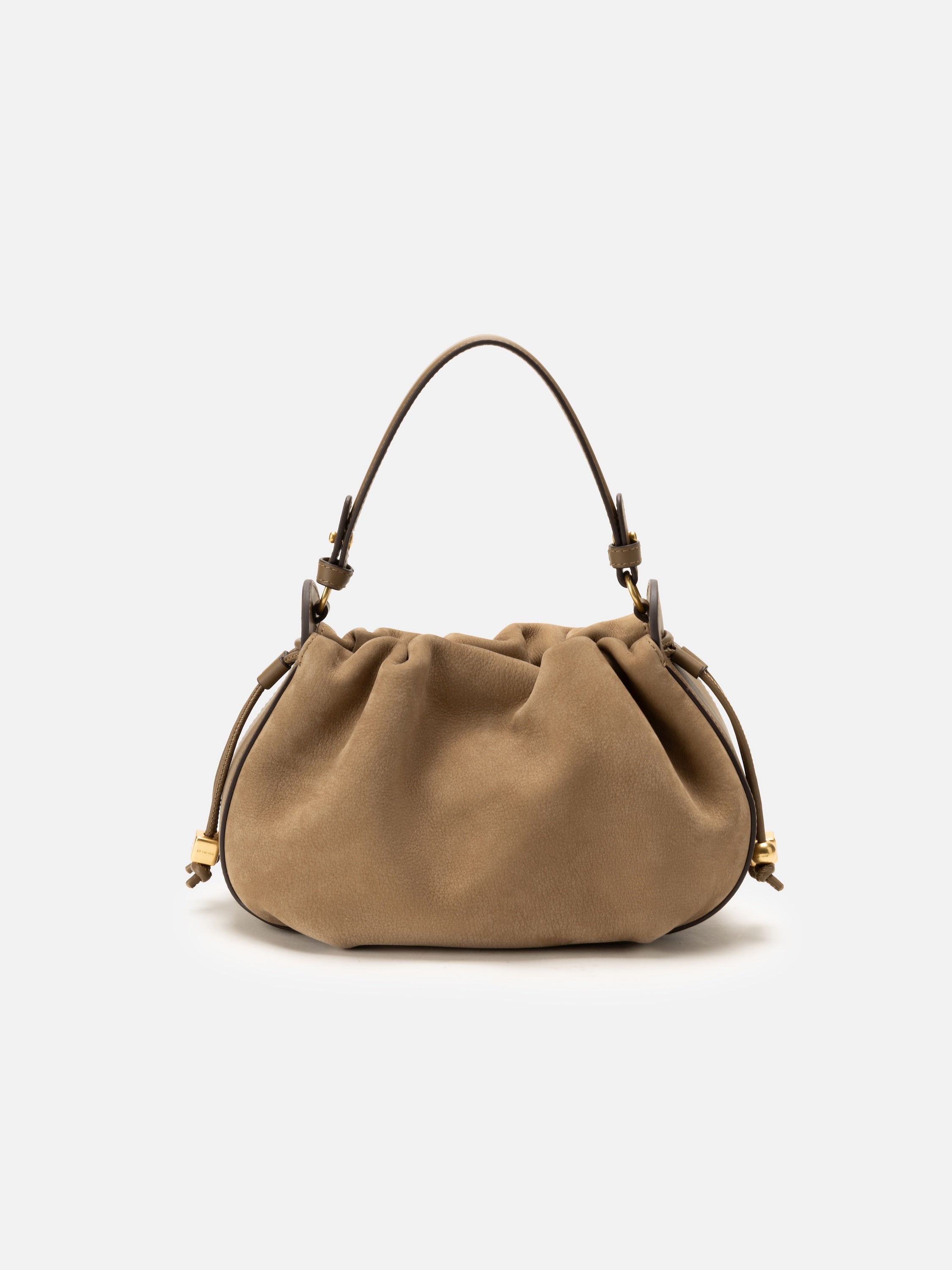 EP YAYING Matte Cowhide Bucket Bag (Small)