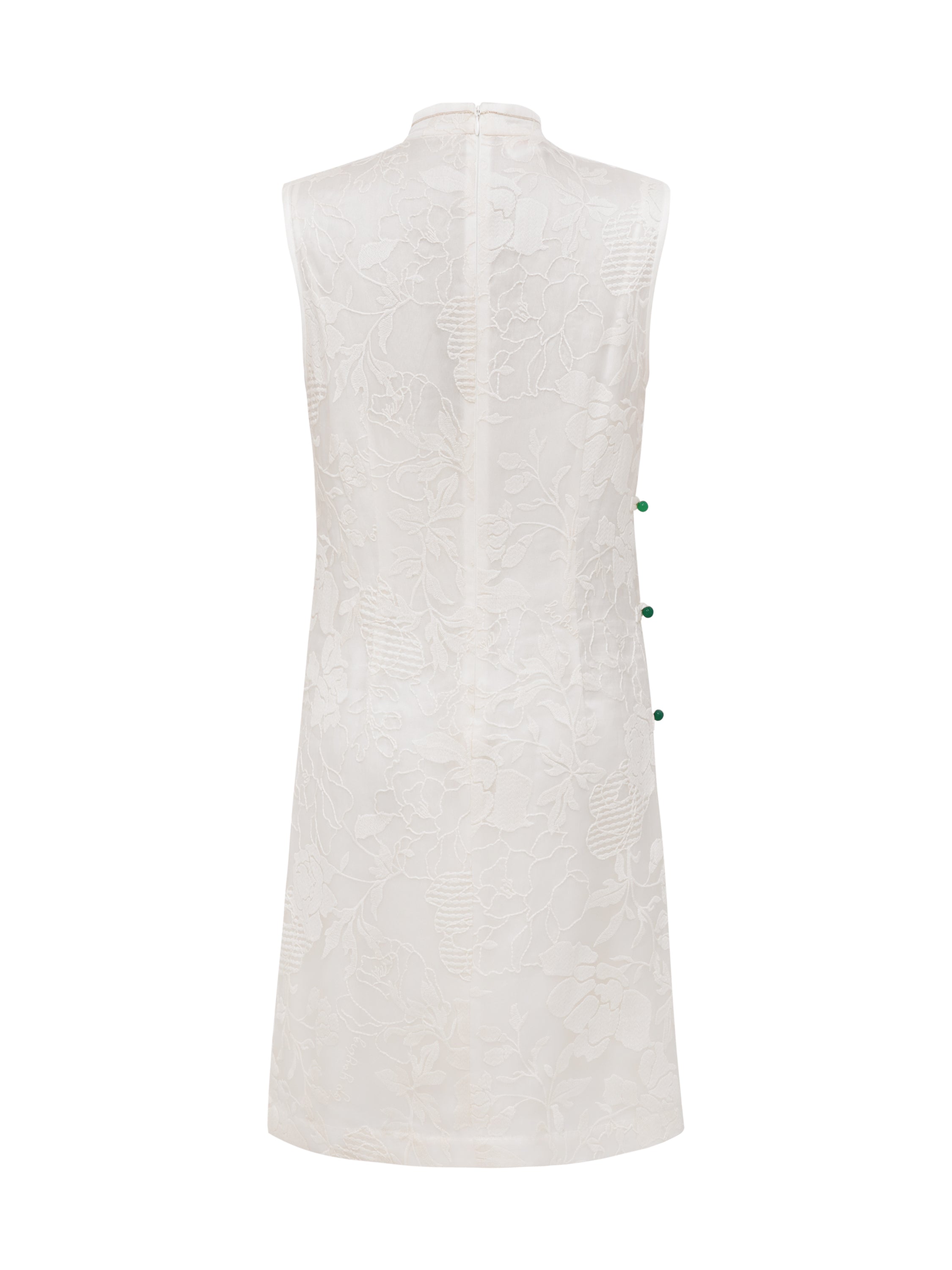 EP YAYING Silk Embroidered Dress