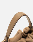 EP YAYING Matte Cowhide Bucket Bag (Small)