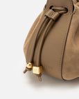 EP YAYING Matte Cowhide Bucket Bag (Small)