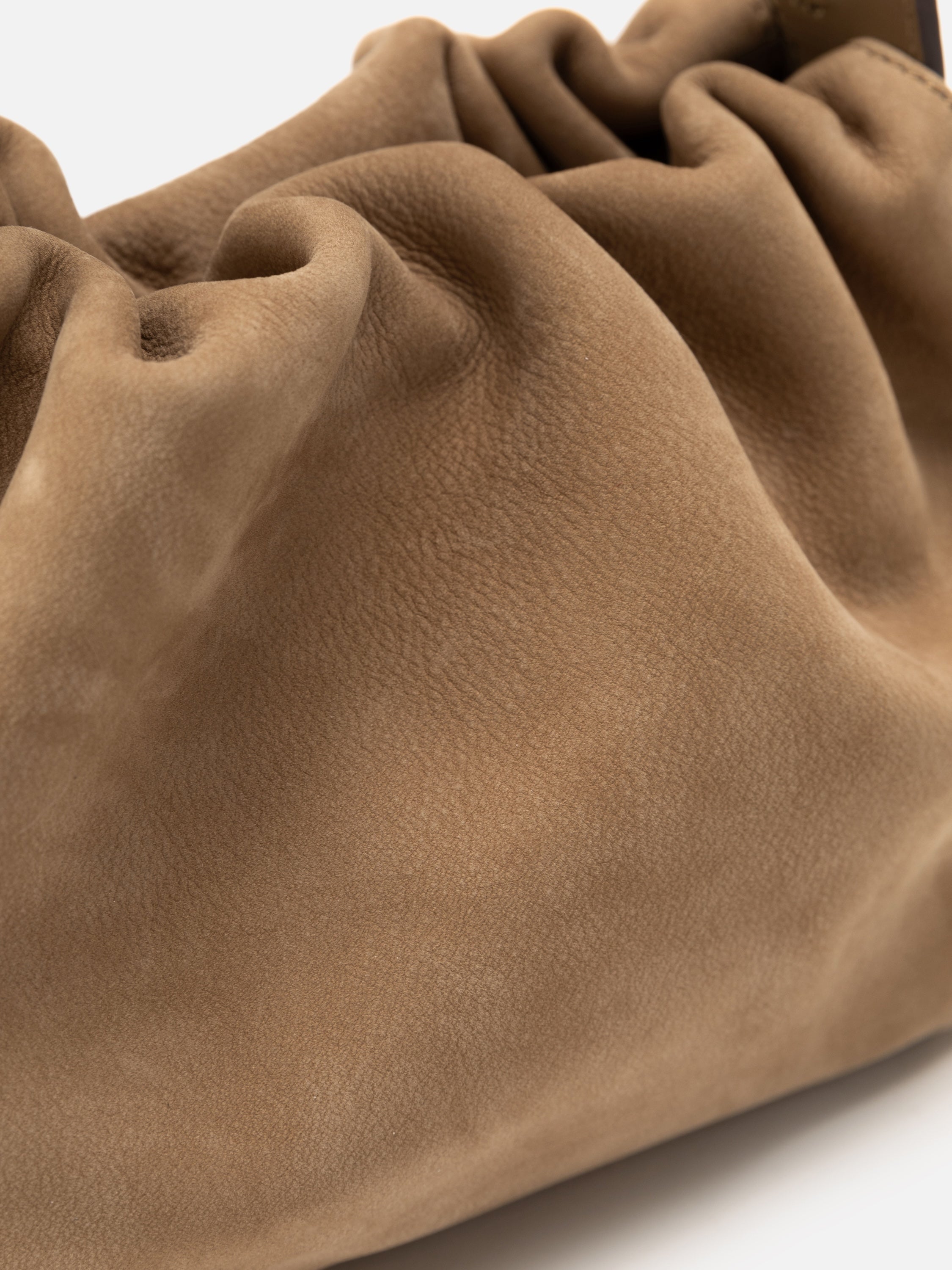 EP YAYING Matte Cowhide Bucket Bag (Small)