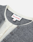 EP YAYING Layered Collar Soft Wool Cashmere Old Money Style Sweater