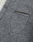 EP YAYING Layered Collar Soft Wool Cashmere Old Money Style Sweater