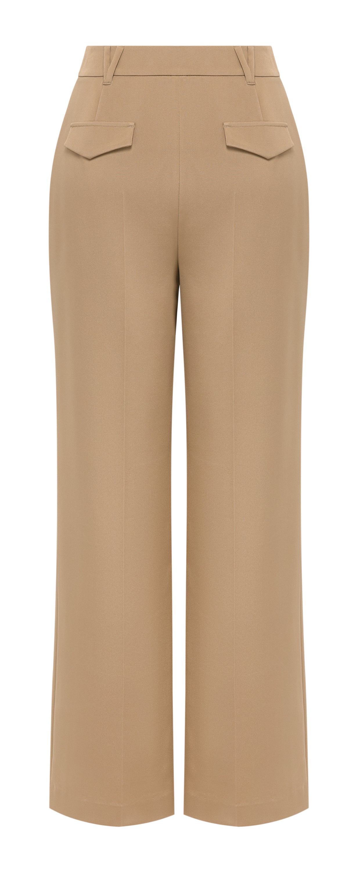 YAYING Khaki Tailored Trousers