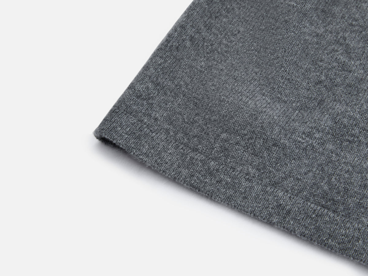EP YAYING Layered Collar Soft Wool Cashmere Old Money Style Sweater