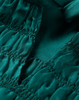 EP YAYING Green Sheer Blouse