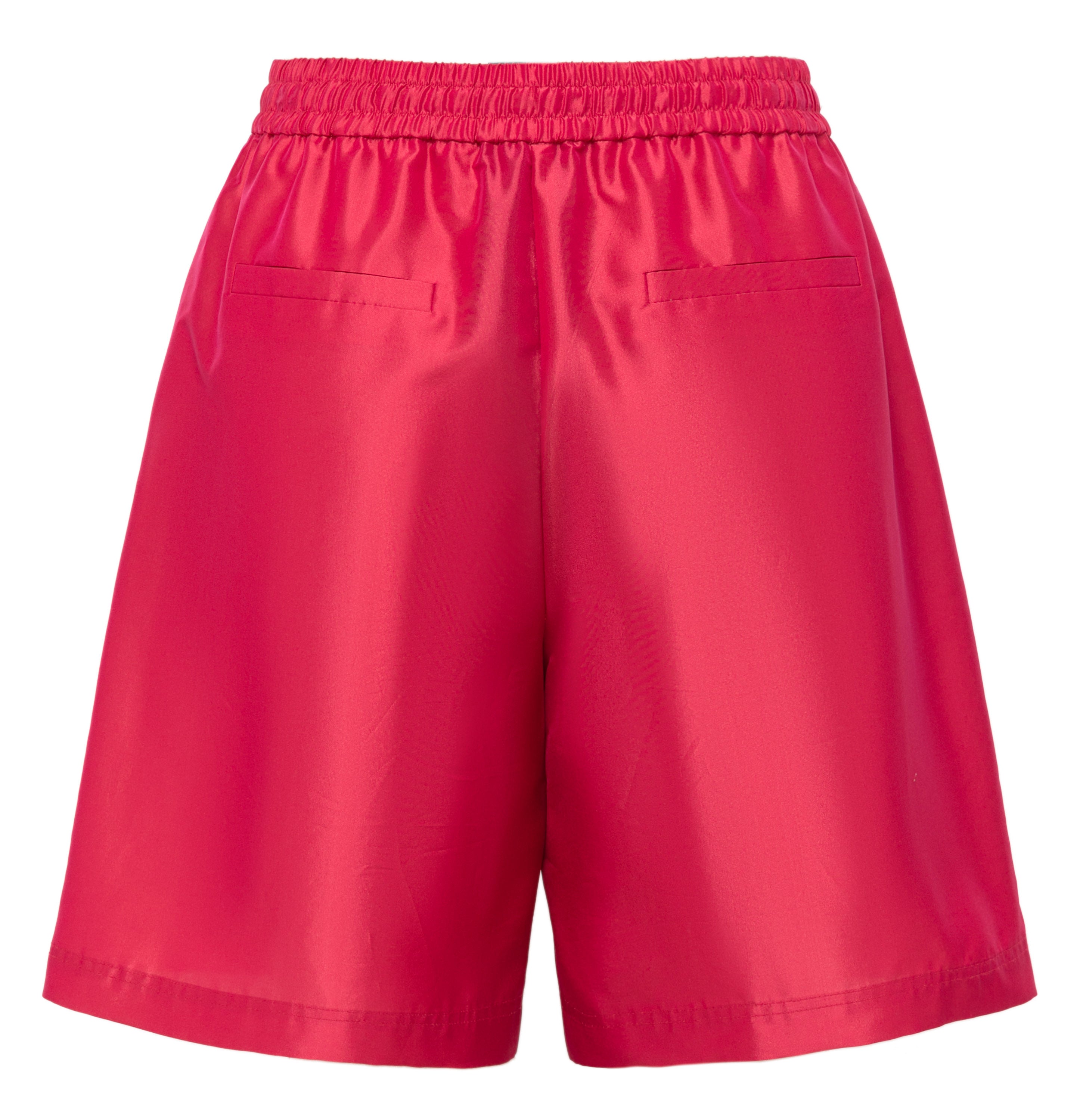 YAYING Red Drawstring Shorts