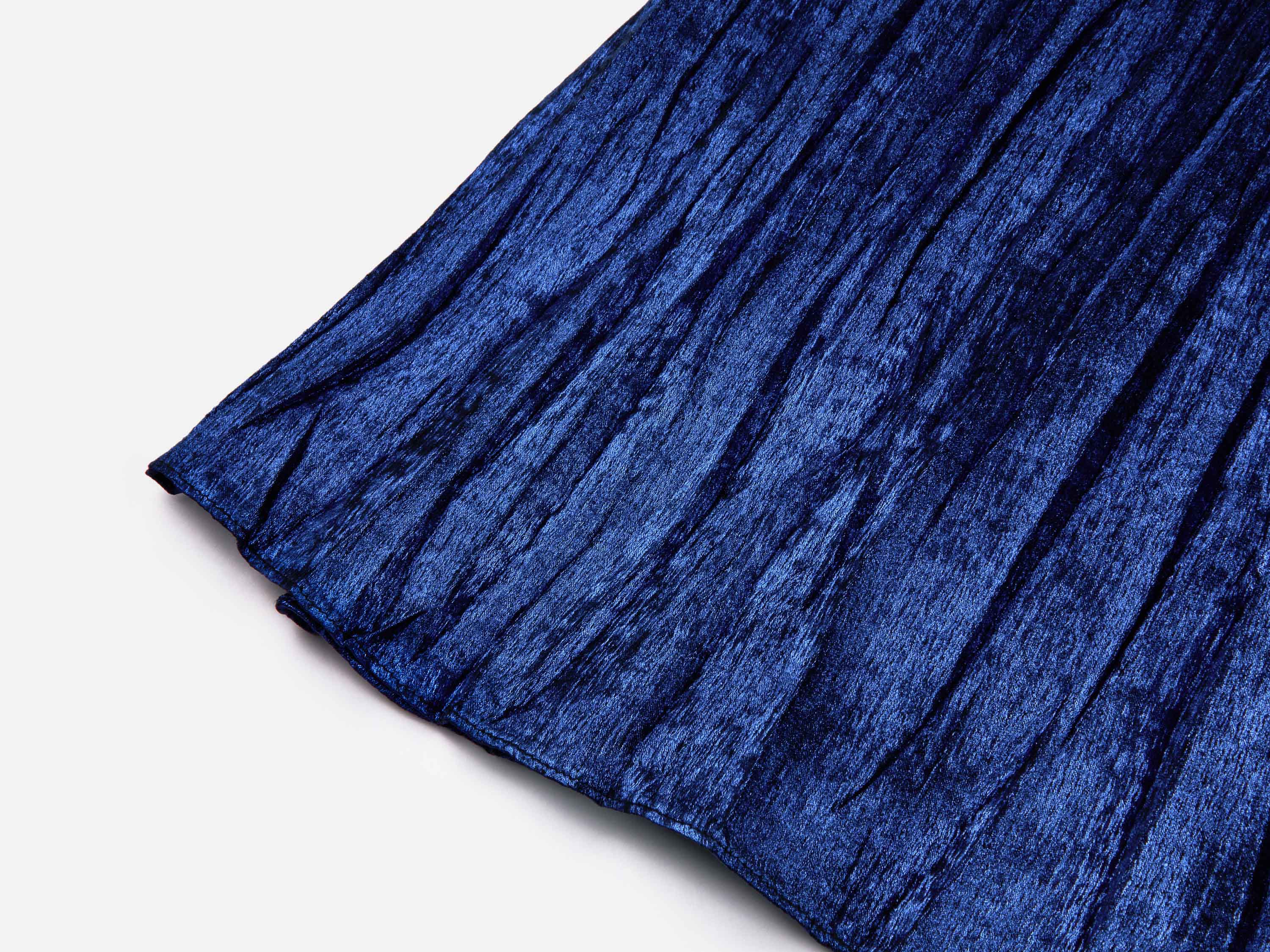 EP YAYING Elegant Pleated Waist-Cinching Slip Dress