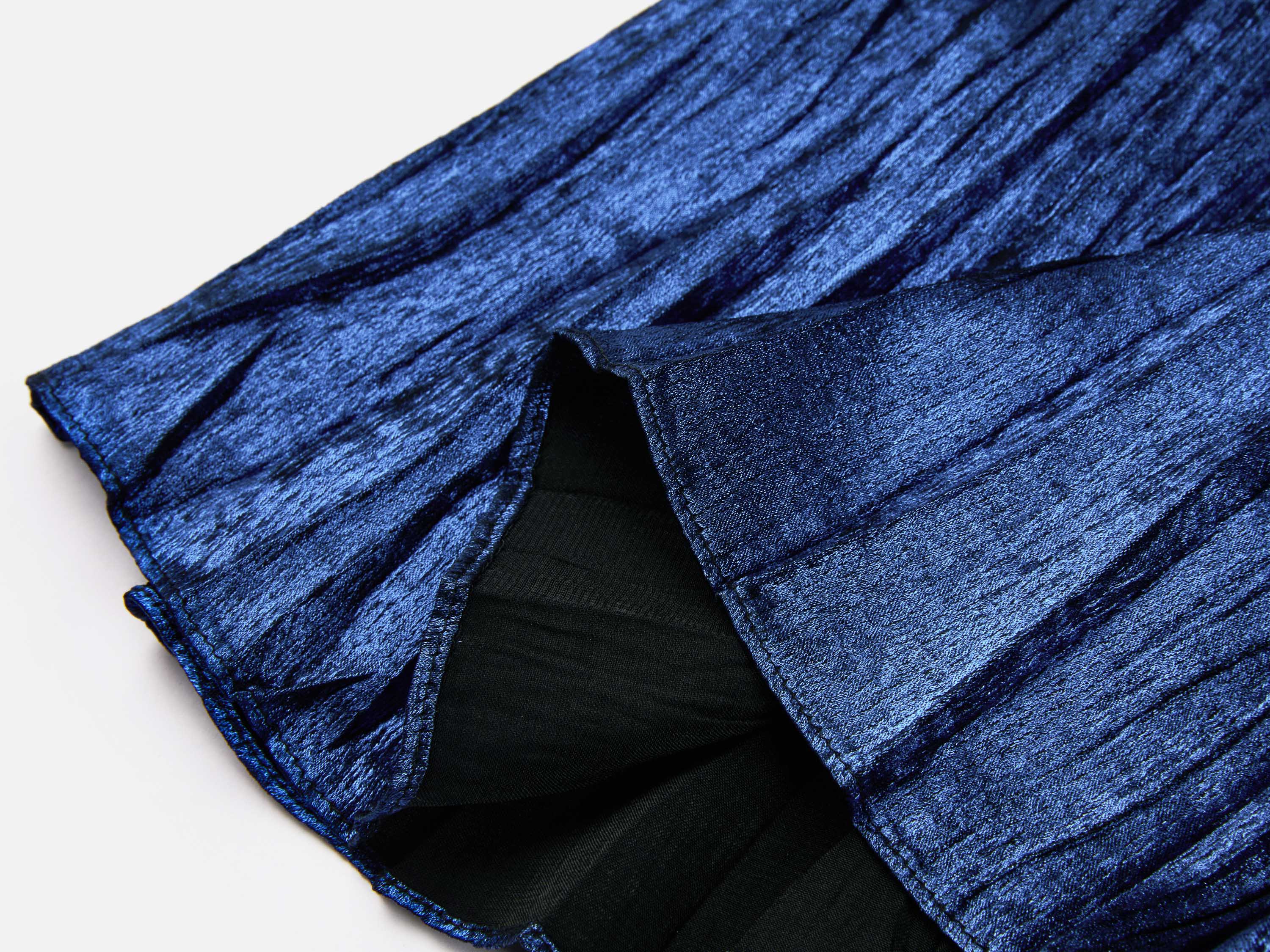EP YAYING Elegant Pleated Waist-Cinching Slip Dress