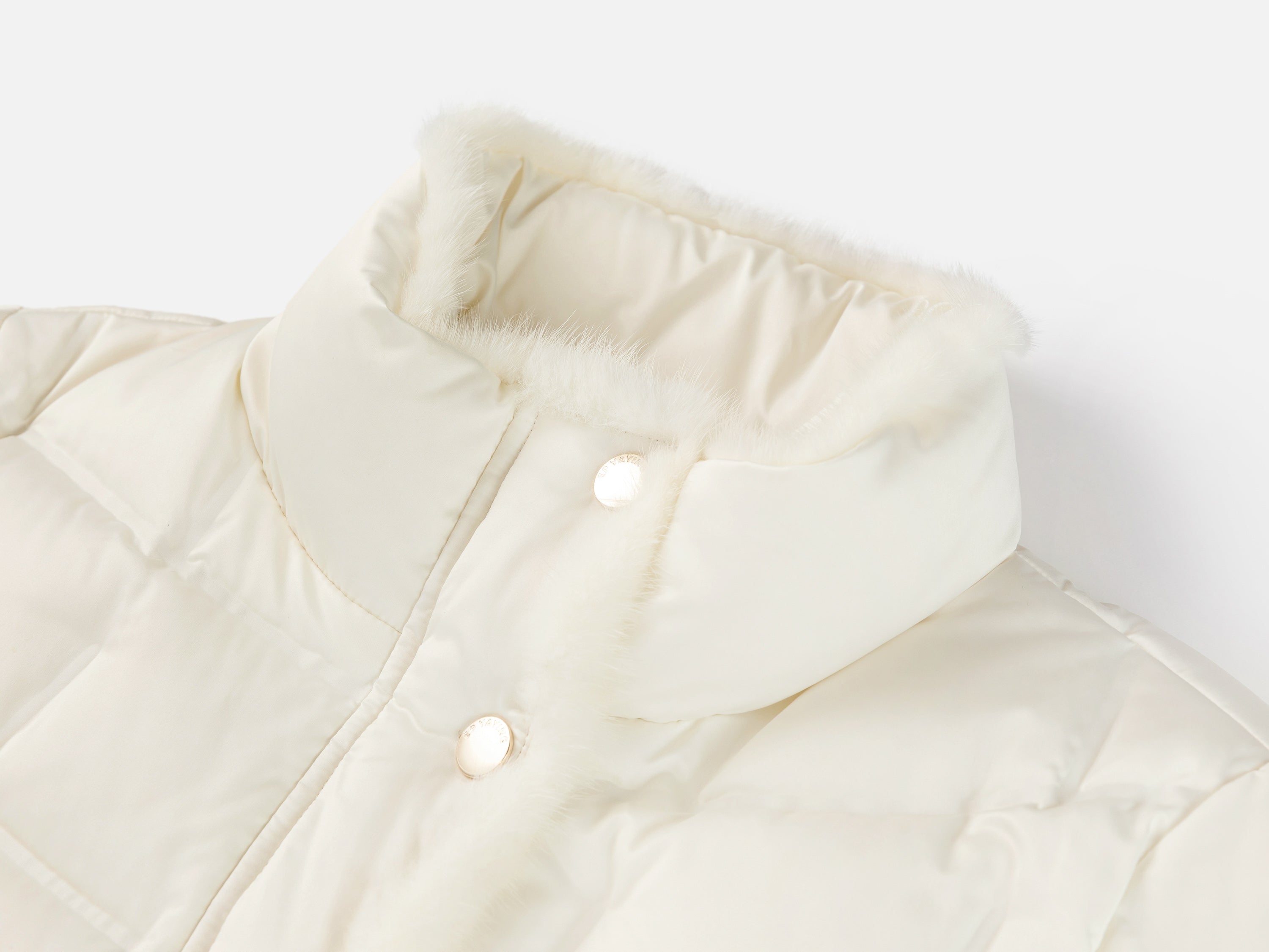 EP YAYING White Lightweight Puffer Jacket
