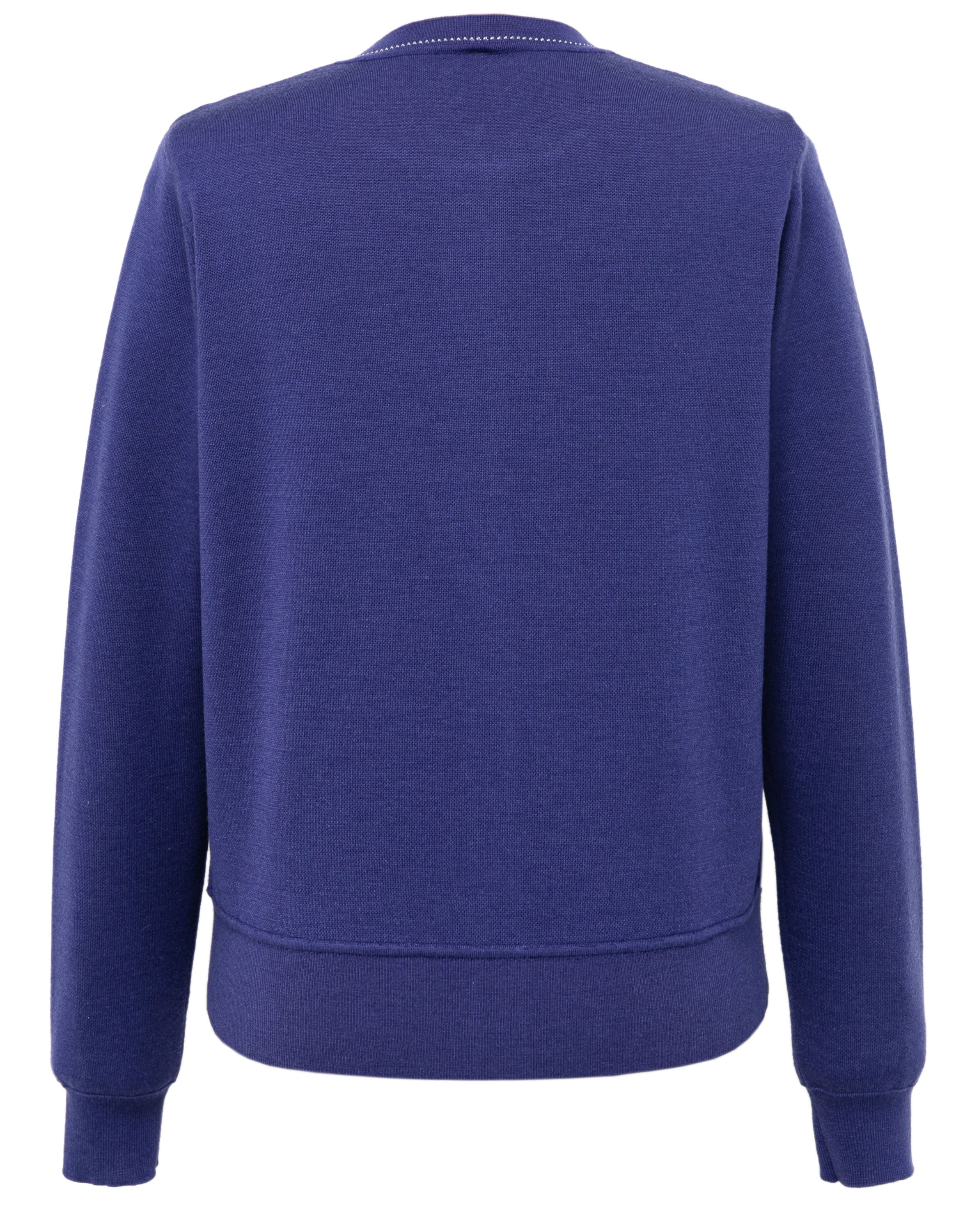 YAYING Blue Embroidered Cardigan