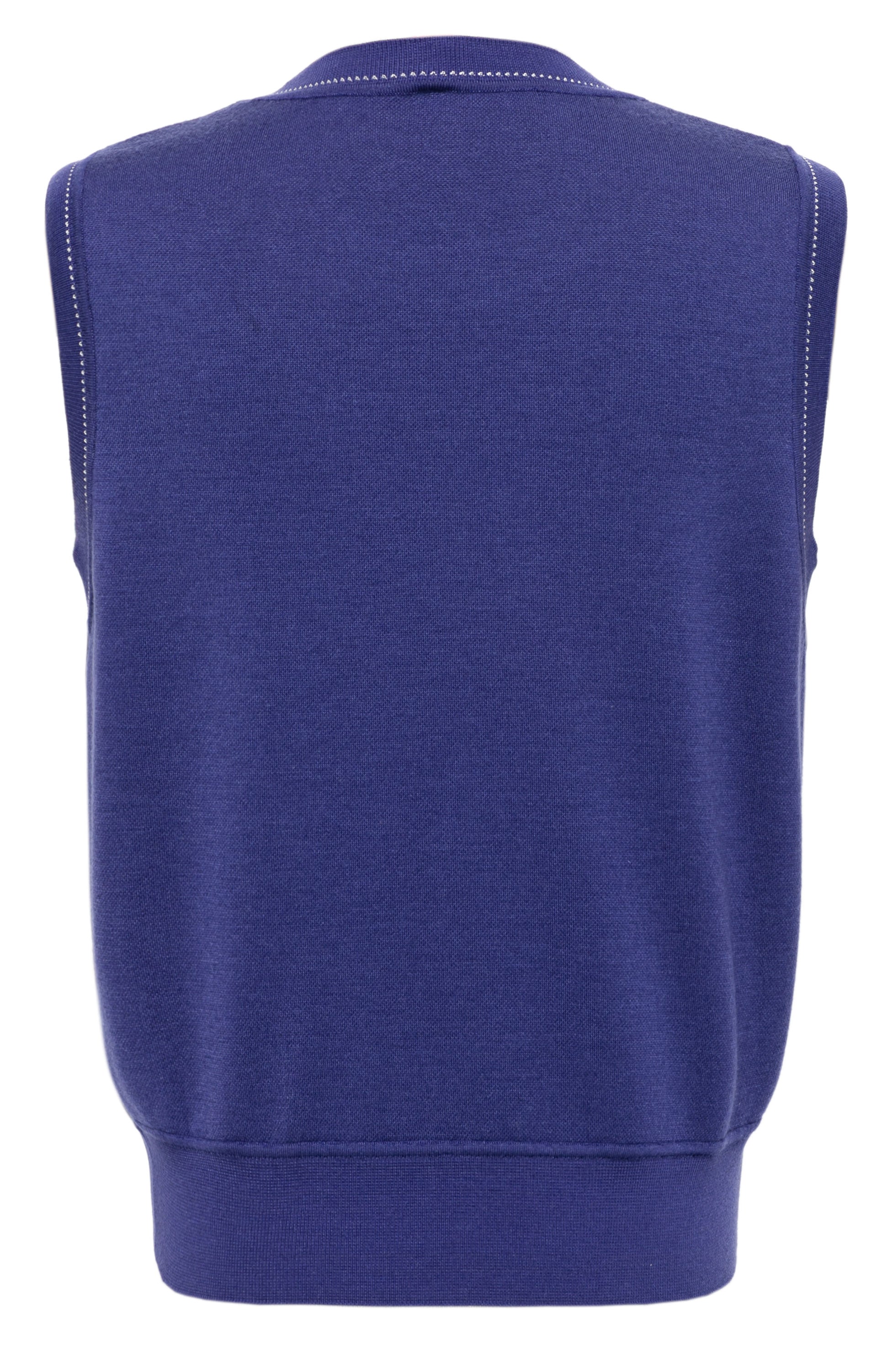 YAYING Blue Printed Sleeveless Top