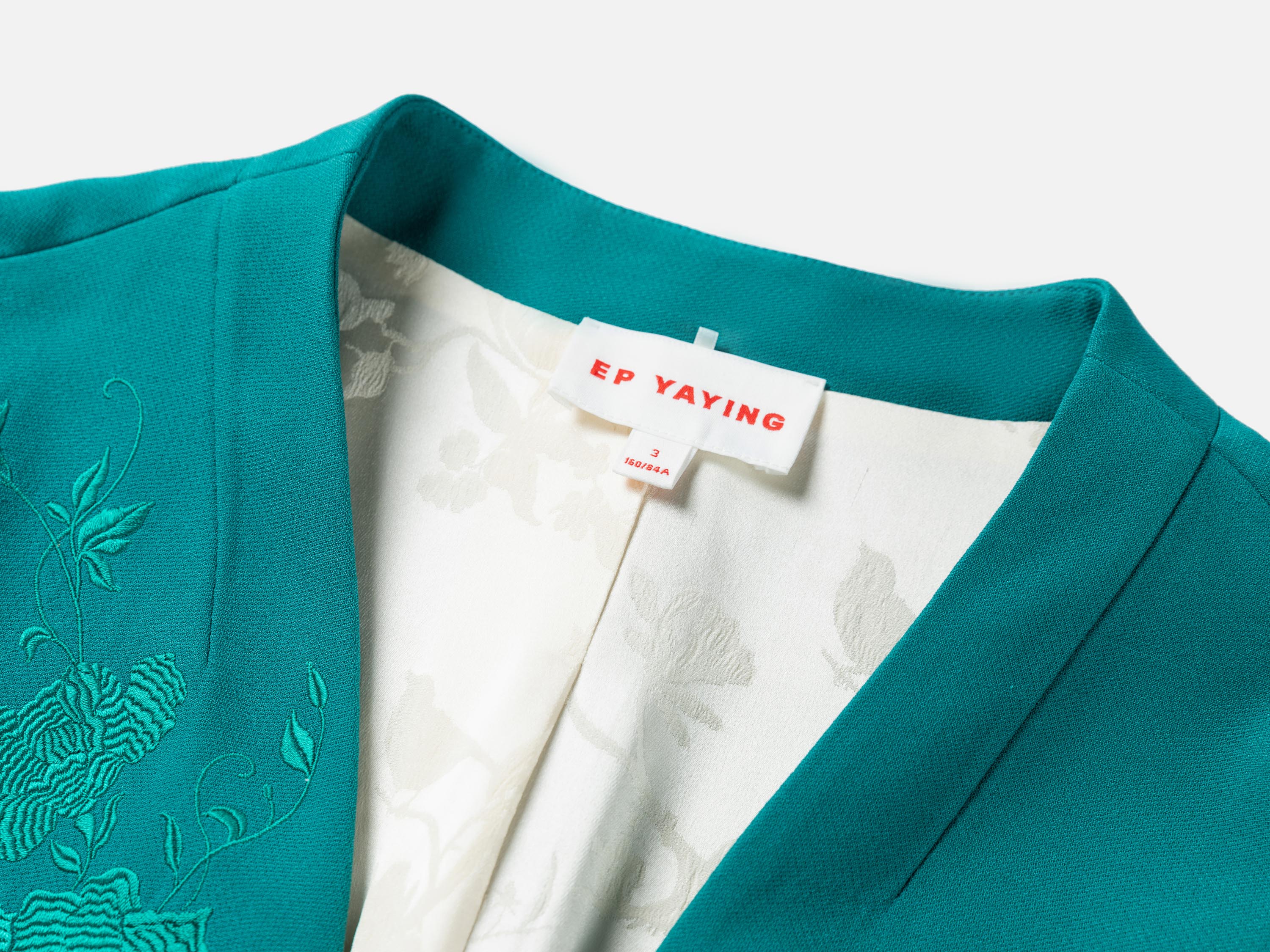 YAYING Teal Tailored Blazer