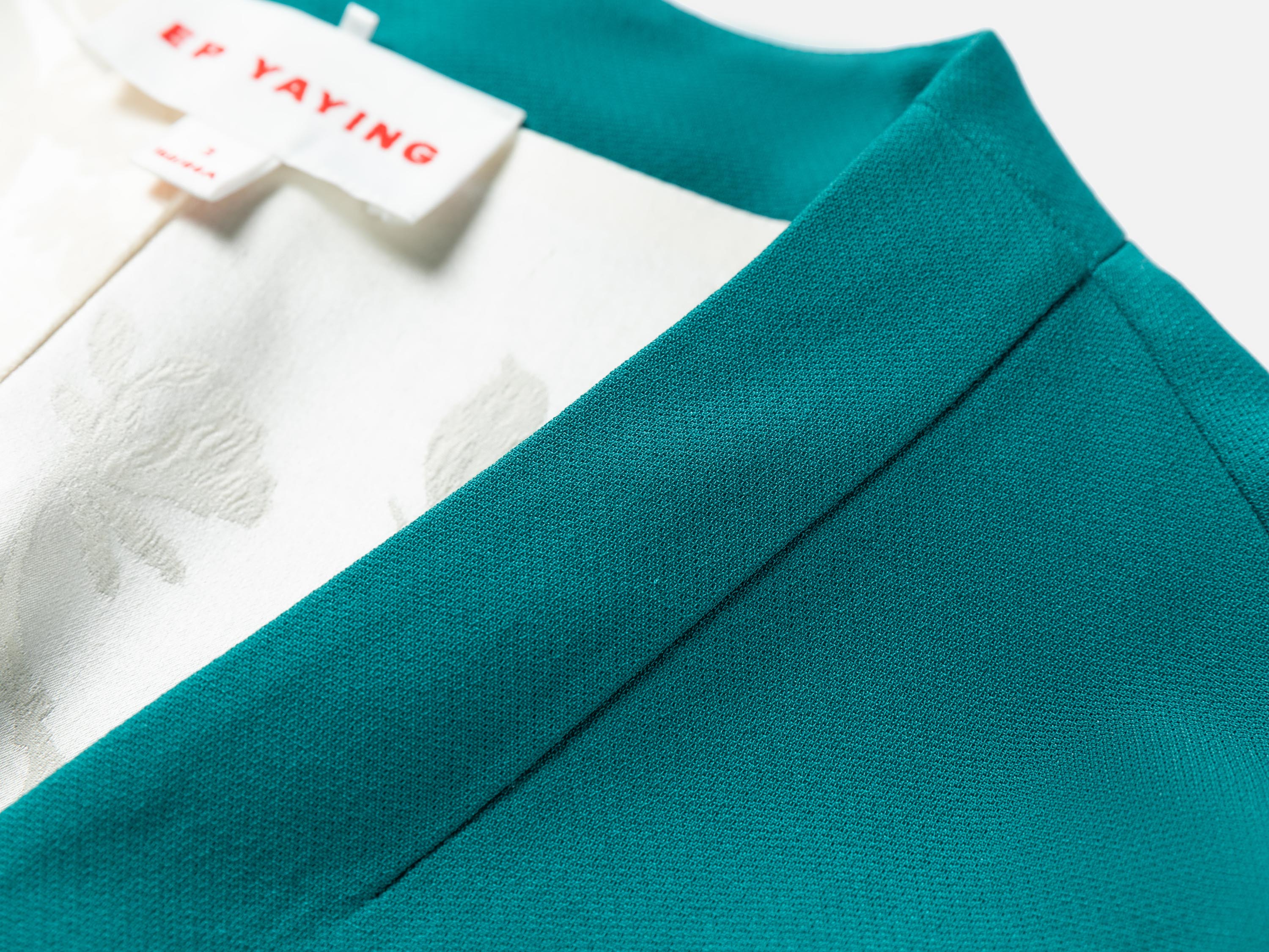 YAYING Teal Tailored Blazer
