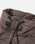 YAYING Brown Long Down Coat