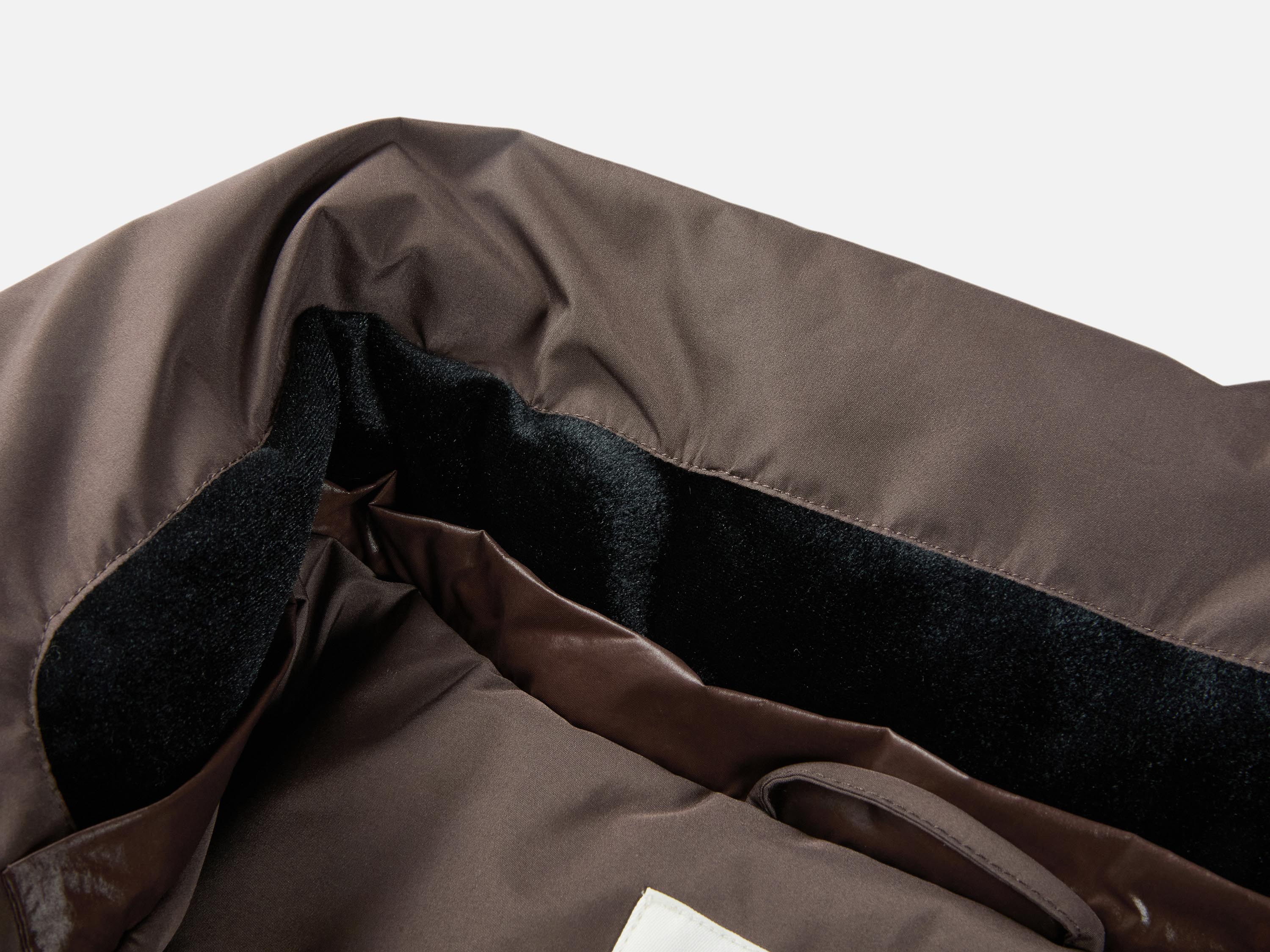 YAYING Brown Long Down Coat