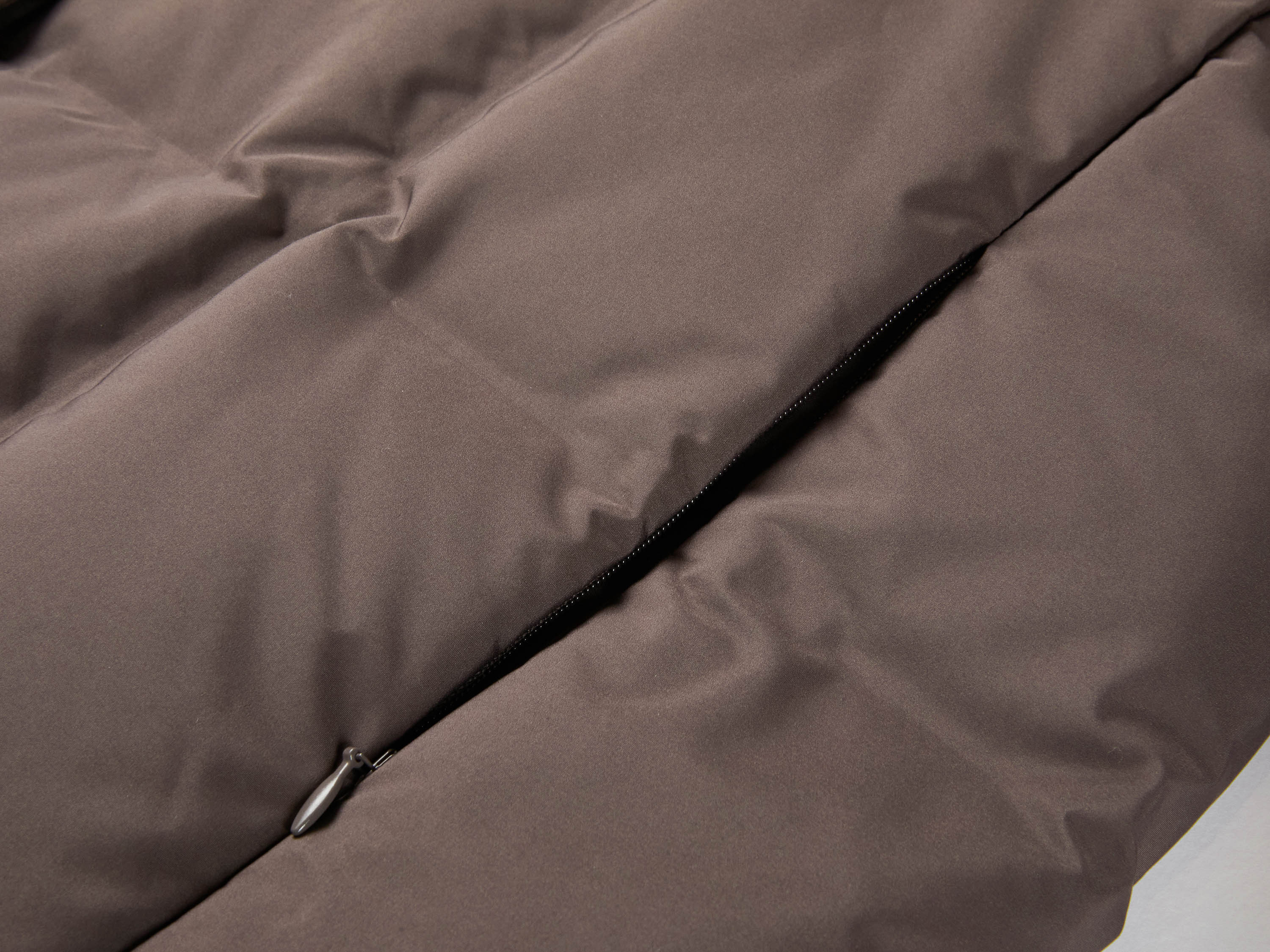 YAYING Brown Long Down Coat