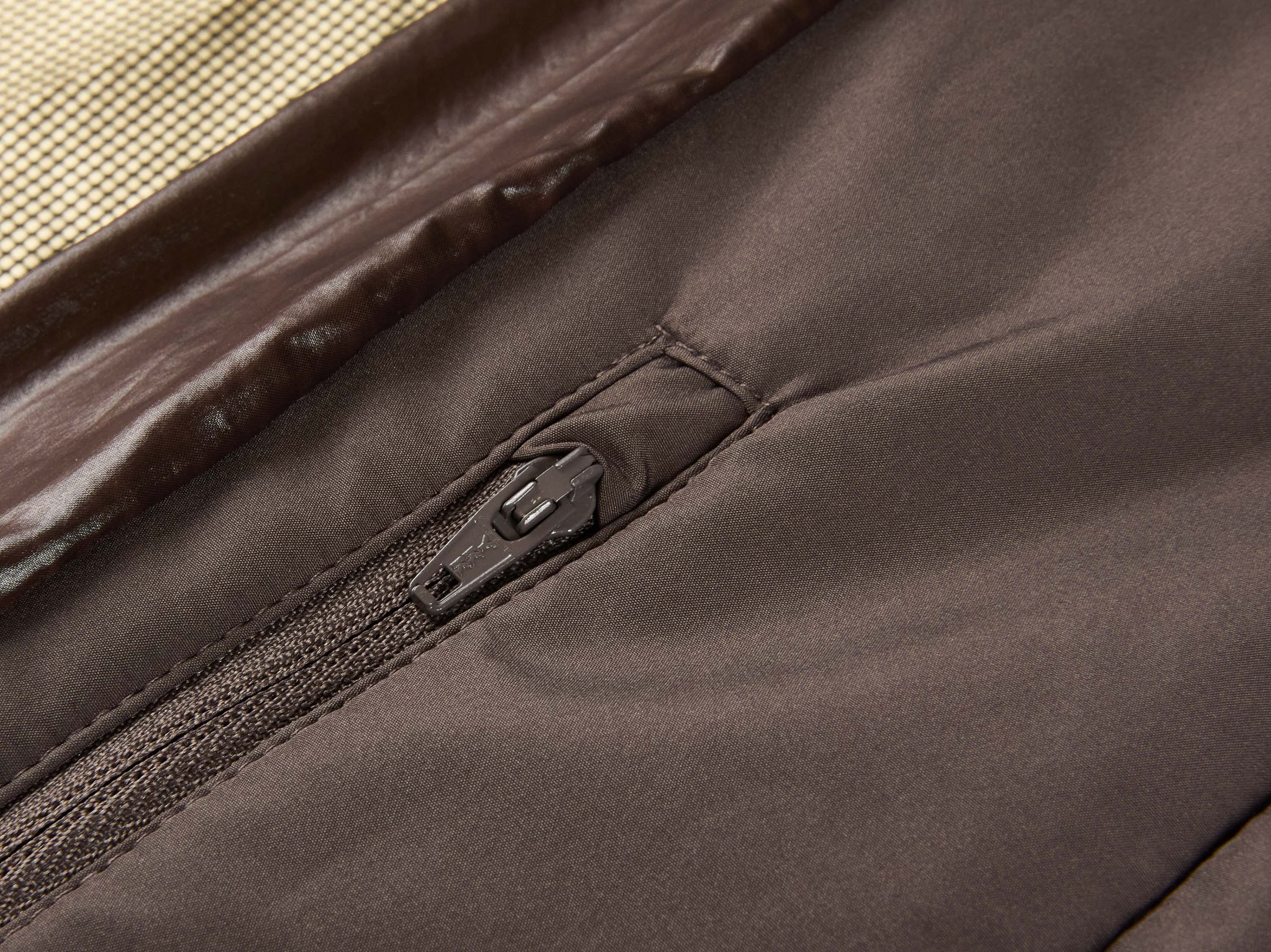 YAYING Brown Long Down Coat