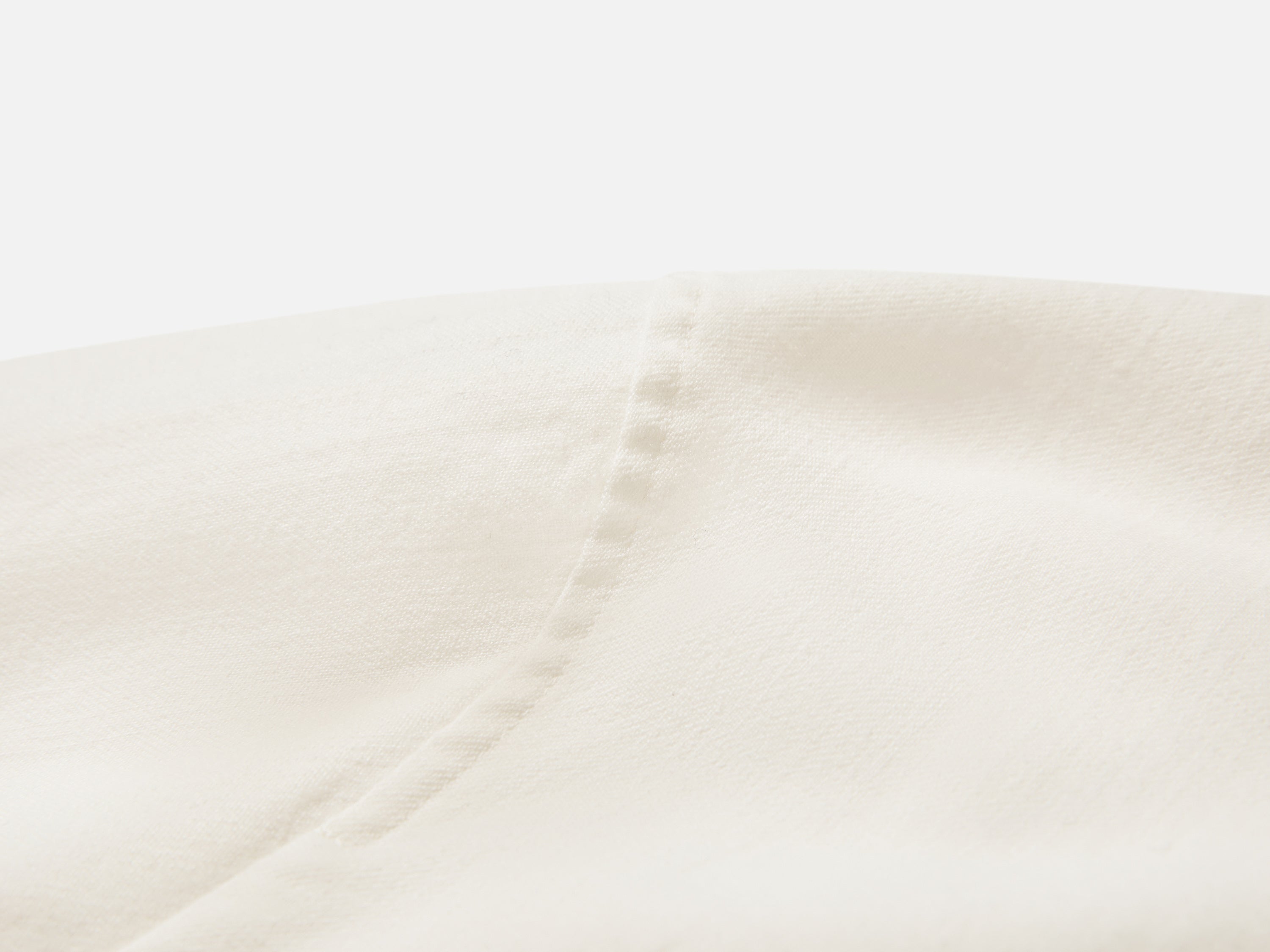 EP YAYING White Ruffle Stand Collar Wool Blouse