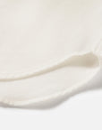 EP YAYING White Ruffle Stand Collar Wool Blouse
