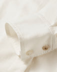 EP YAYING White Ruffle Stand Collar Wool Blouse