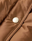 EP YAYING Brown Fitted Puffer Jacket