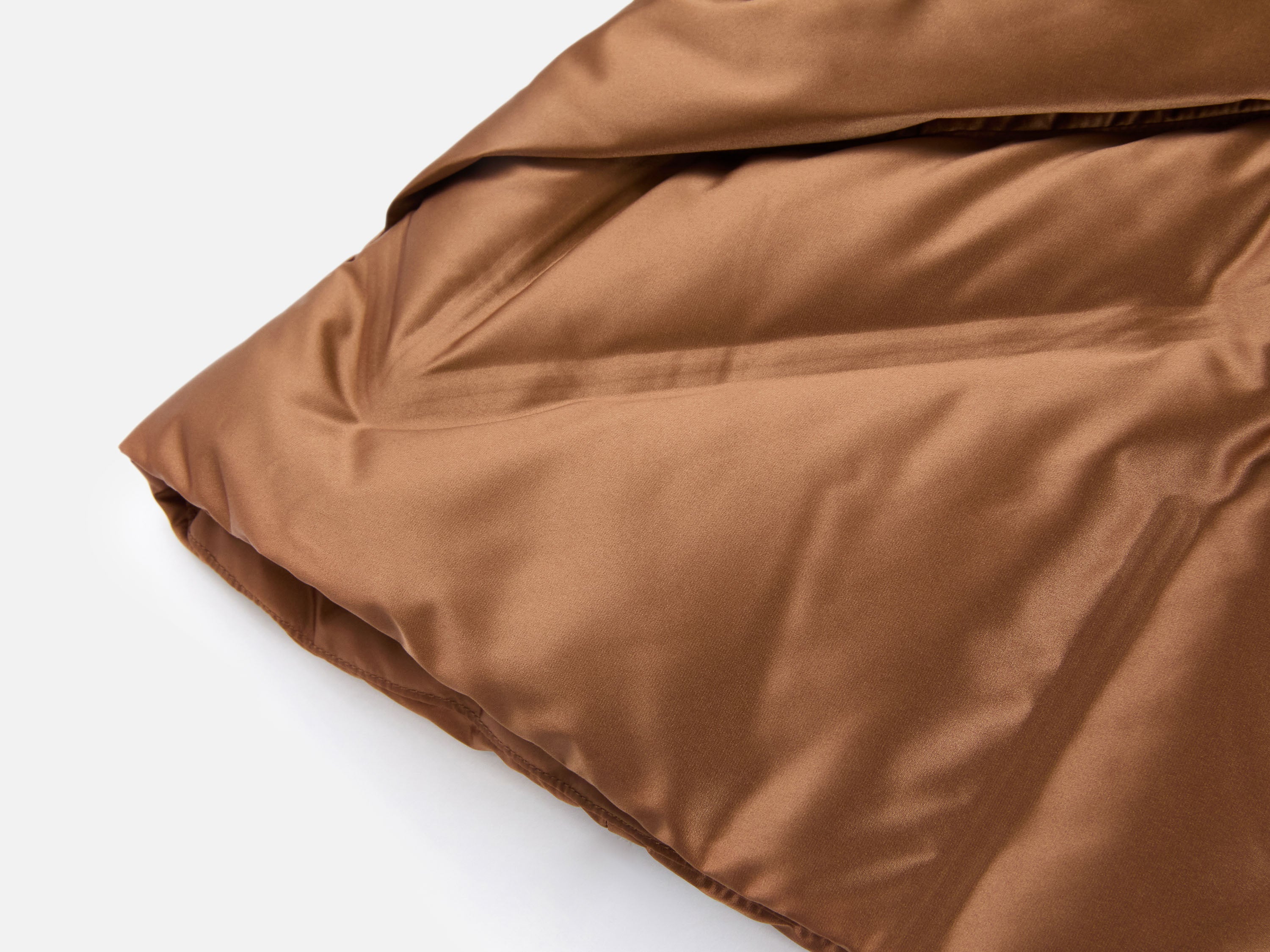 EP YAYING Brown Fitted Puffer Jacket