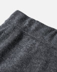 EP YAYING Honeycomb Knit Wide-Leg Trousers