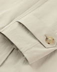 EP YAYING Reversible Long H-Line Over-the-Knee Trench Coat