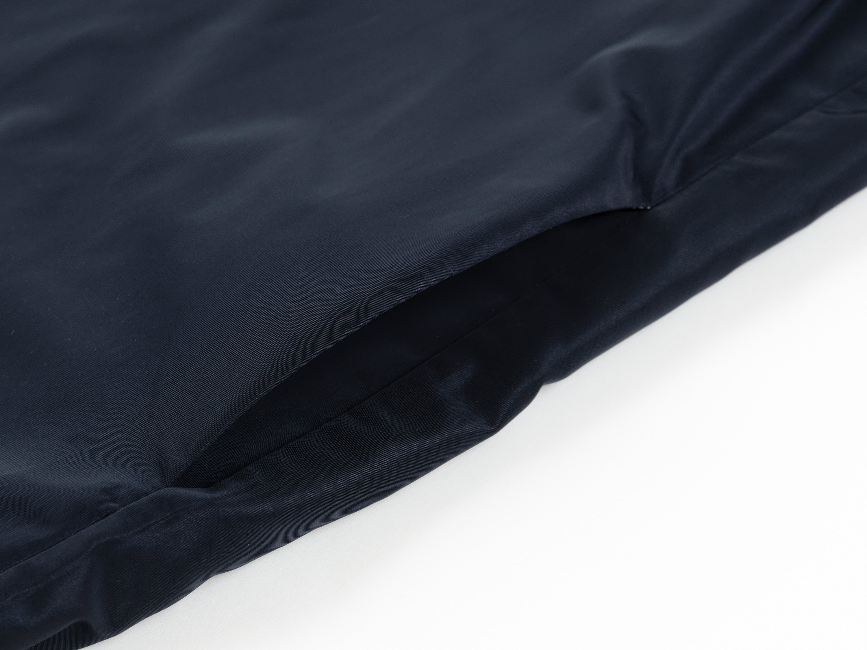 EP YAYING Reversible Long H-Line Over-the-Knee Trench Coat