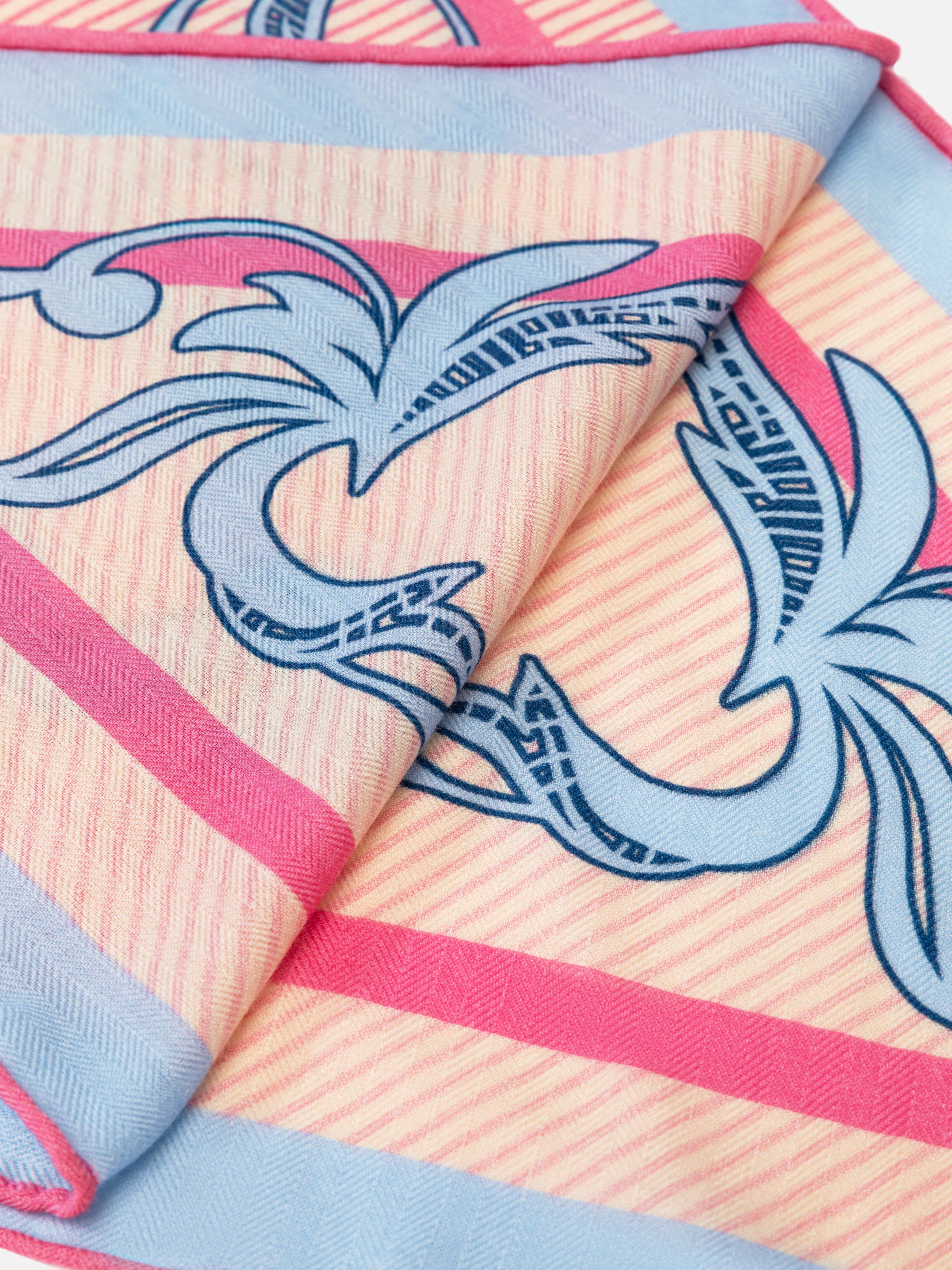 EP YAYING Silk Wool Cashmere Triangular Scarf