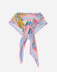 EP YAYING Silk Wool Cashmere Triangular Scarf