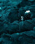 EP YAYING Teal Lace Sleeveless Dress