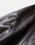 EP YAYING Vintage Sleek Leather Jacket