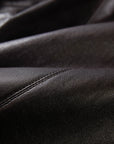 EP YAYING Vintage Sleek Leather Jacket