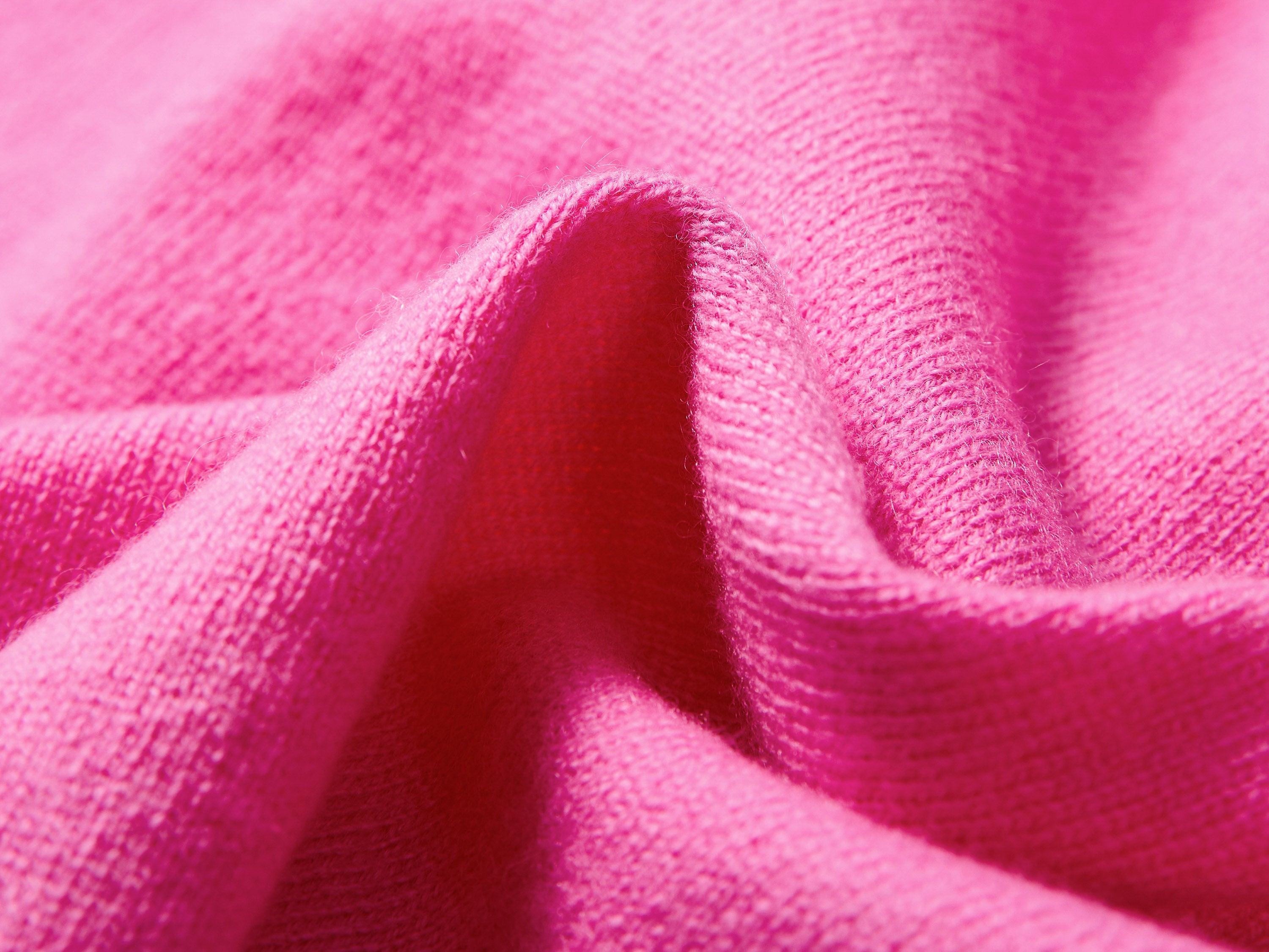 EP YAYING Stand Collar Cashmere Polo Sweater