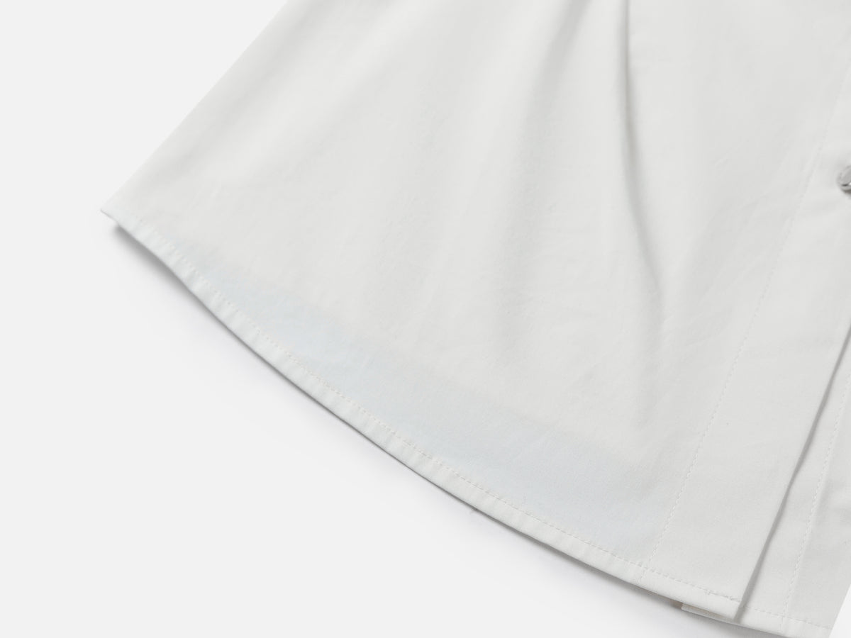 EP YAYING Chinese Style Neo-Chinese Slim-Fit Cotton Shirt