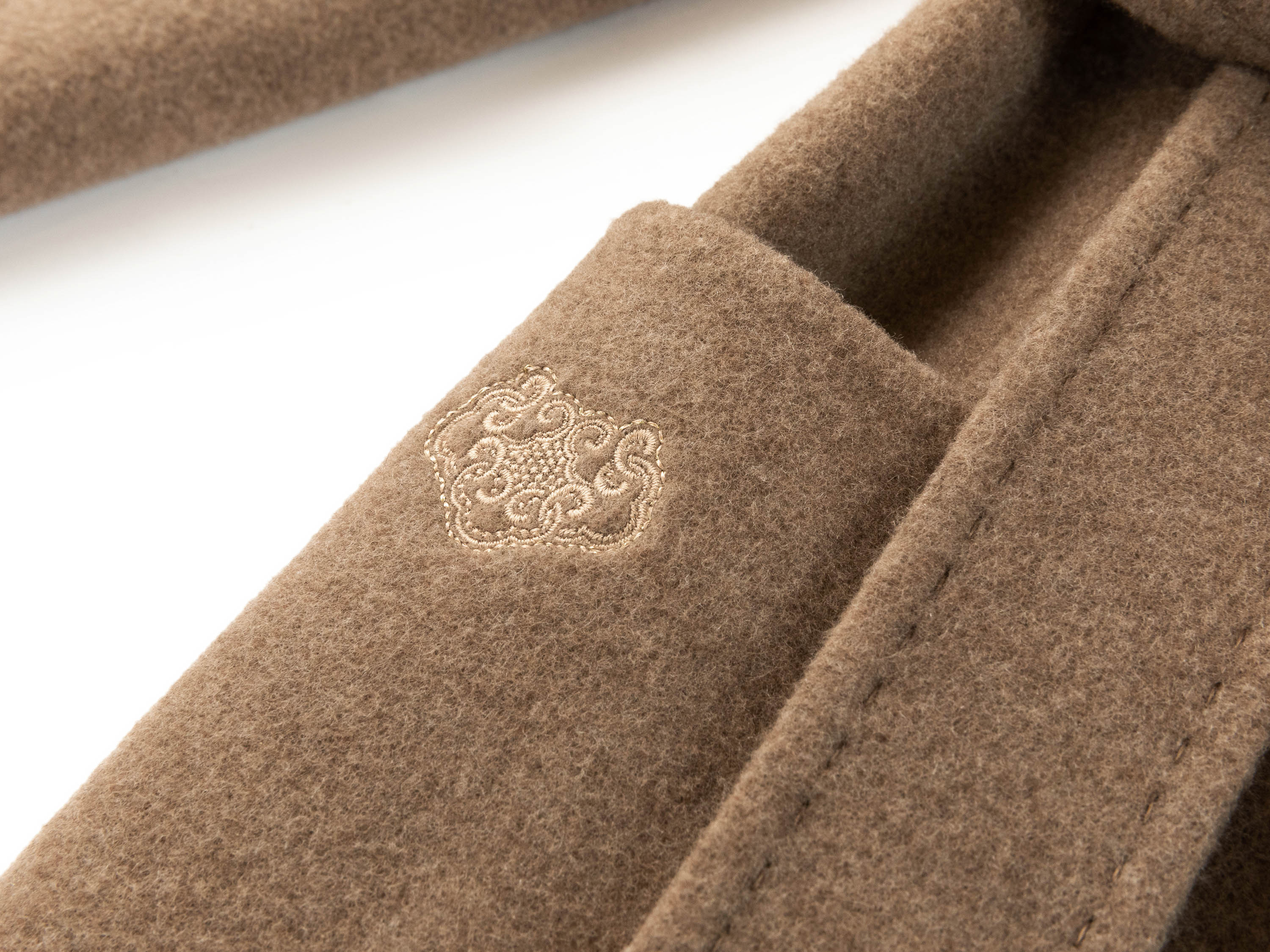 YAYING Camel Tailored Coat
