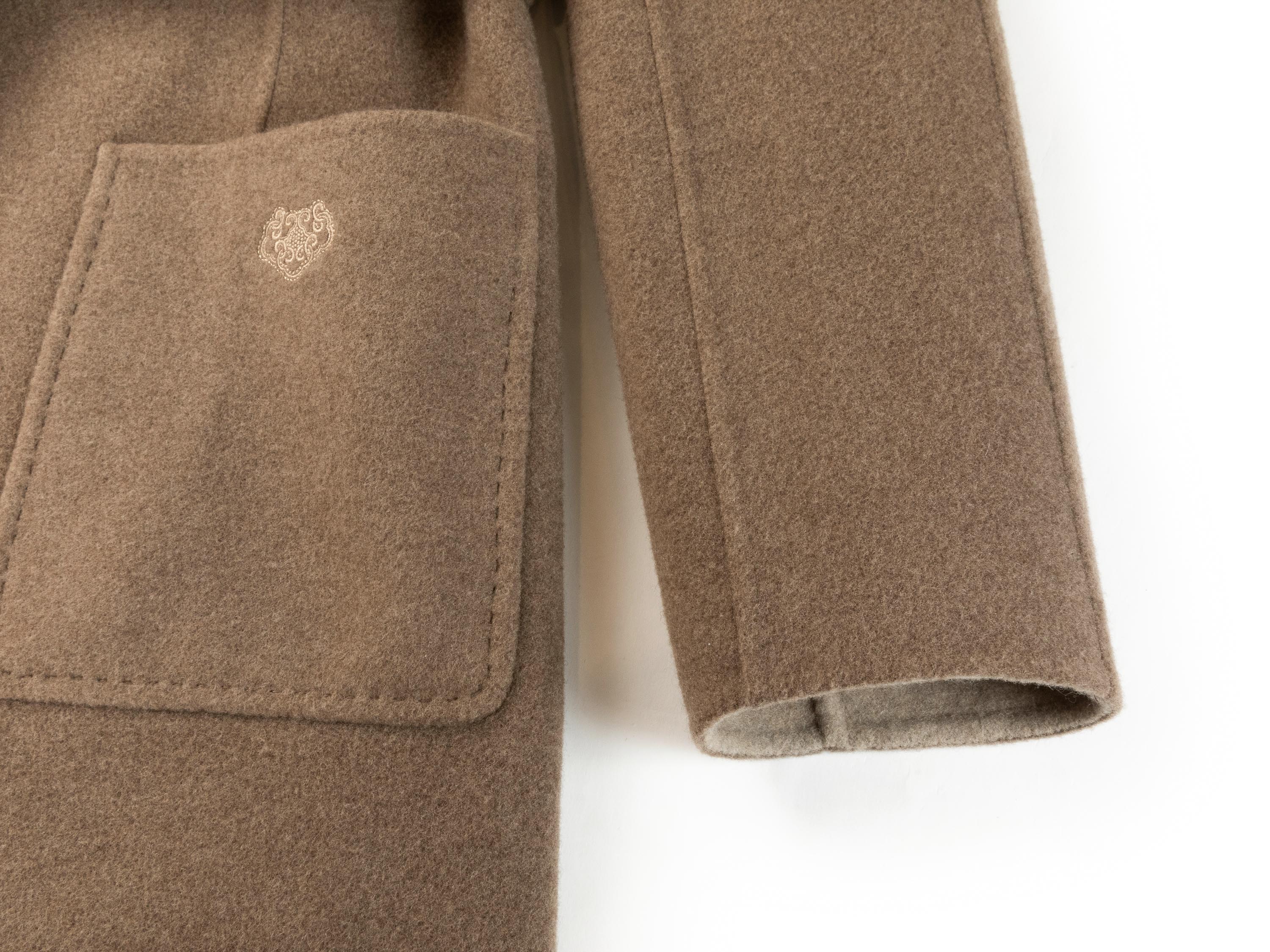 YAYING Camel Tailored Coat