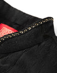 EP YAYING Black Textured Jacket