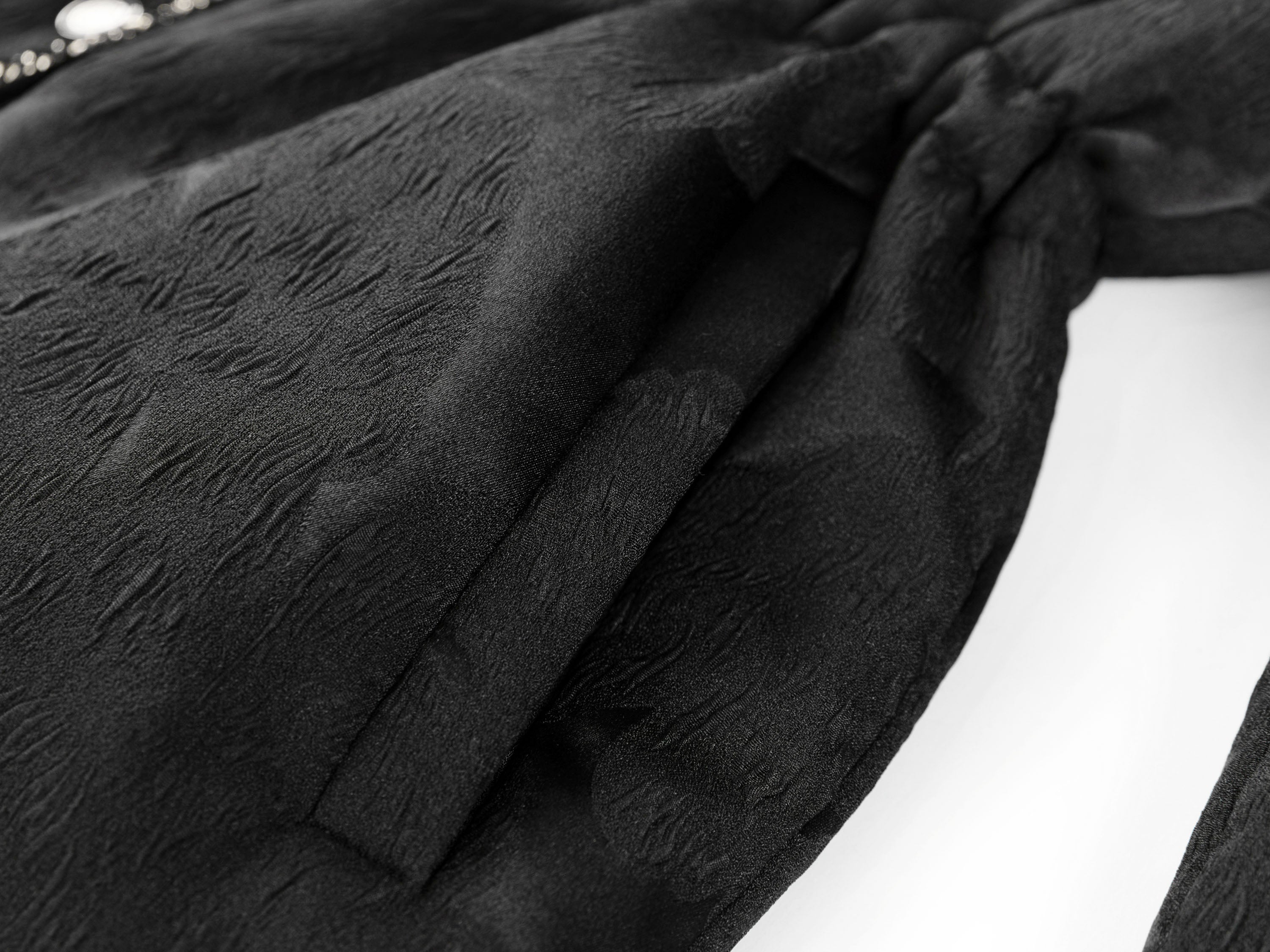 EP YAYING Black Textured Jacket