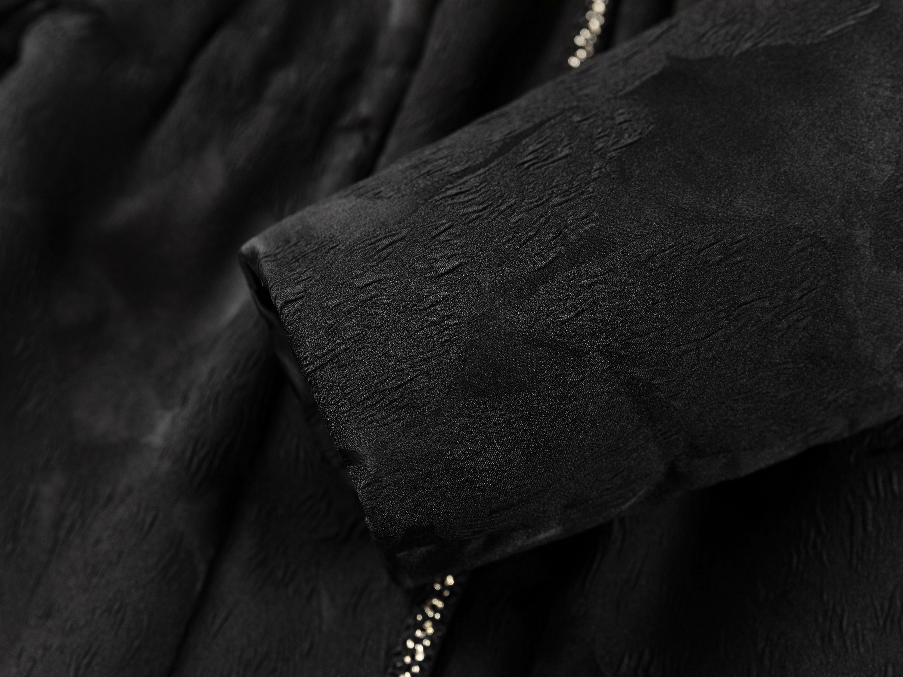 EP YAYING Black Textured Jacket