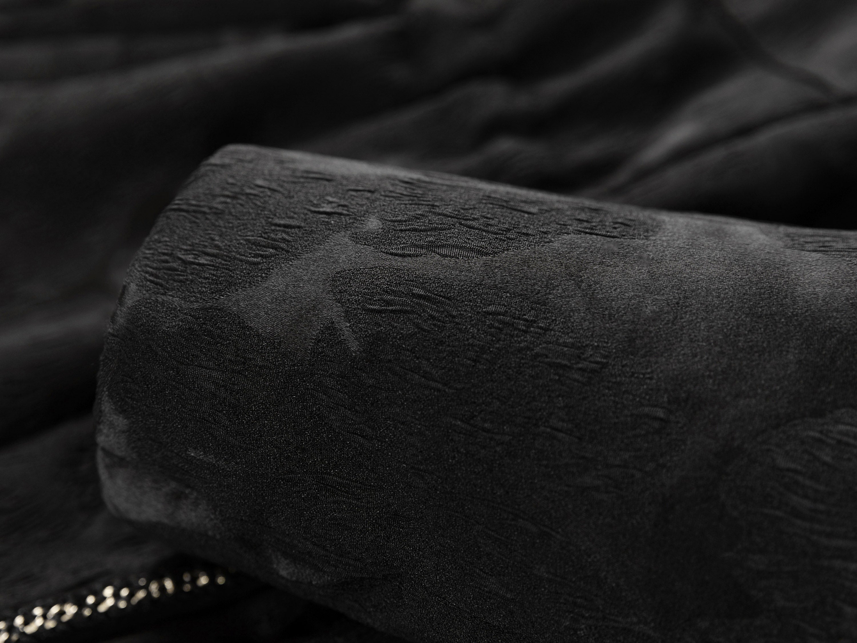 EP YAYING Black Textured Jacket